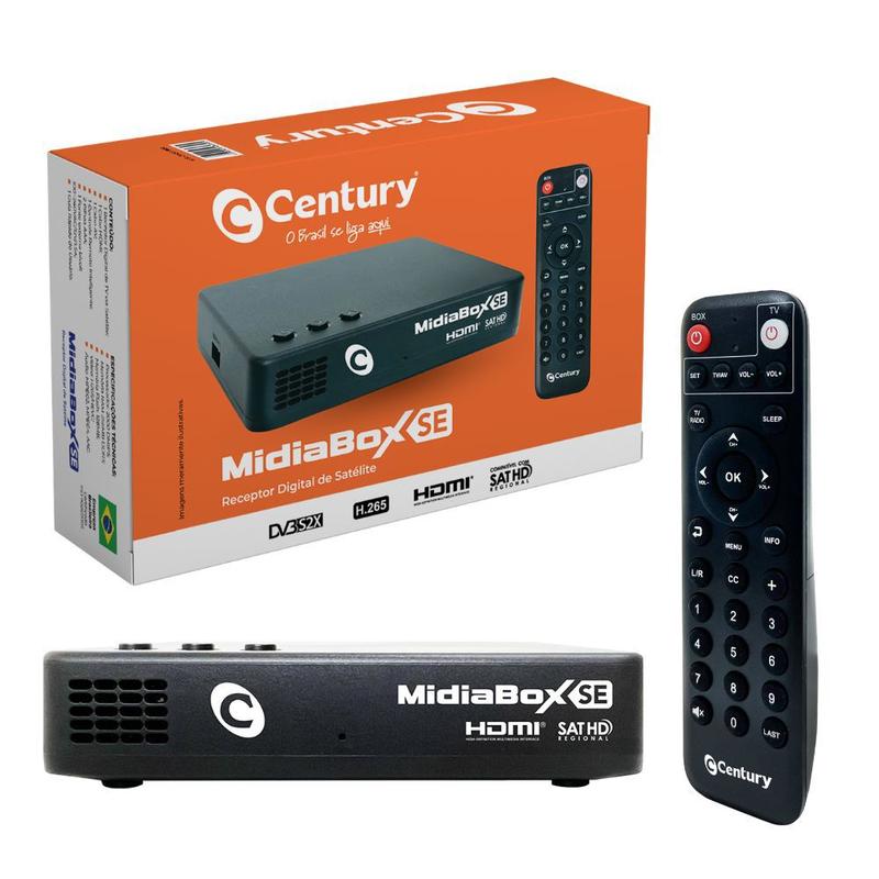 Receptor Midiabox B7 Century Hd Digital Conversor LanÇamento
